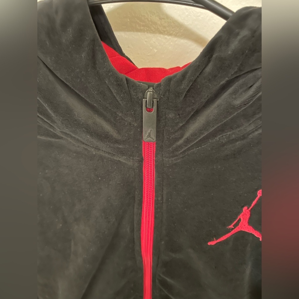 ✨Boys Nike Jordan Suede Jacket Size Large - Picture 4 of 9